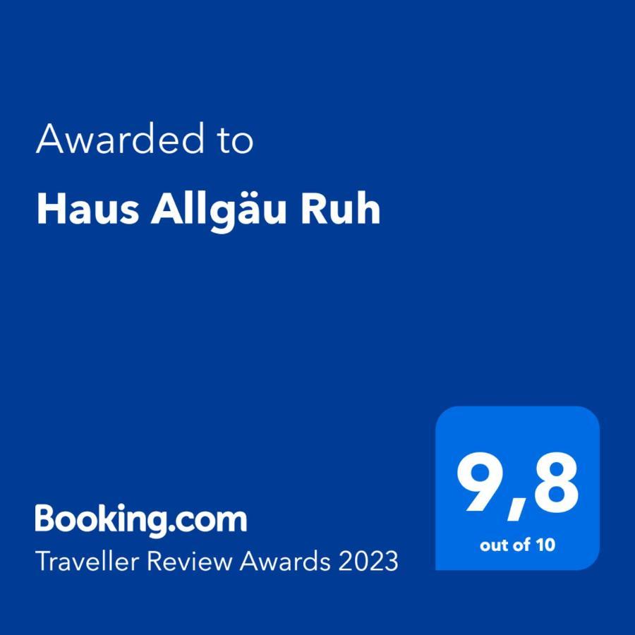 Haus Allgaeu Ruh Apartment Goerisried Luaran gambar